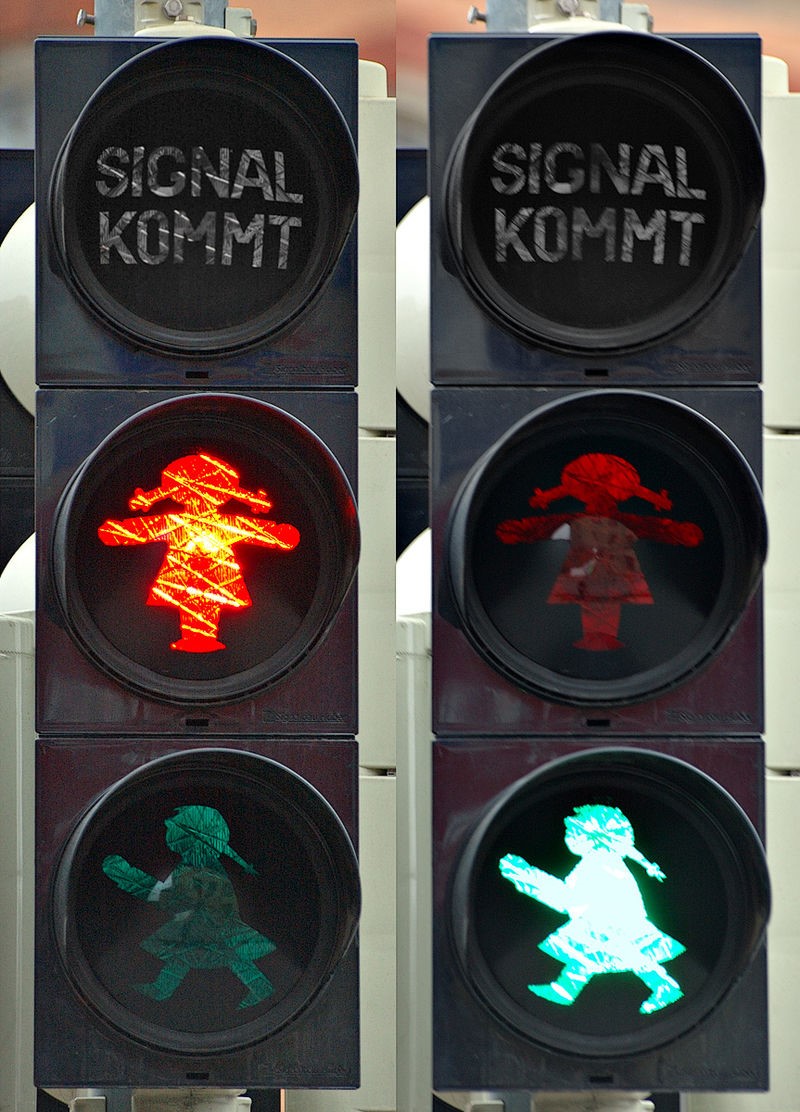 すすめ！ベルリンのキュートな信号アンペルマン